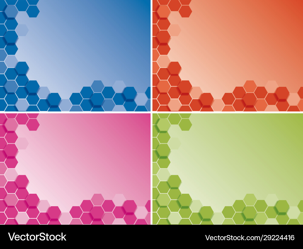 Background template with abstract patterns Vector Image