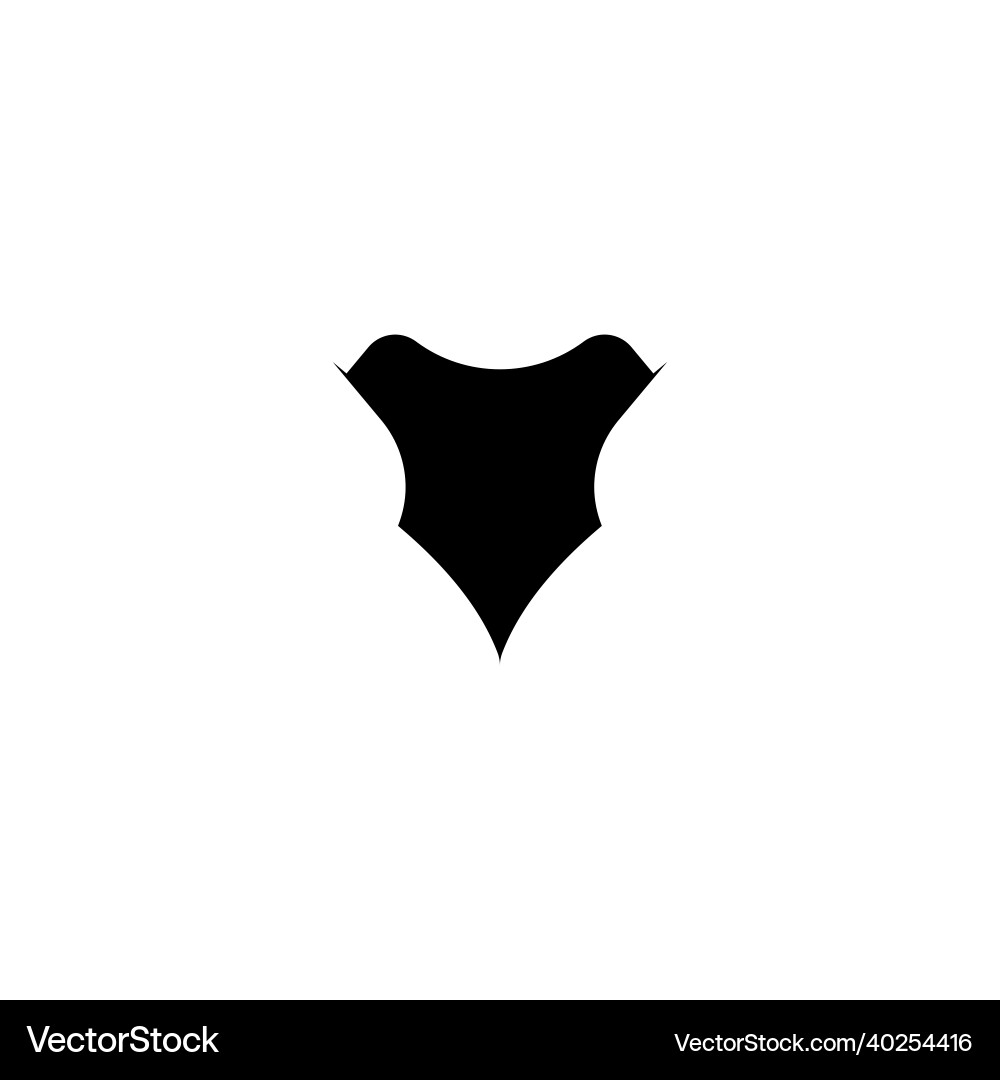 Shield flat icon simple style secure poster Shield flat icon simple style secure poster vector image