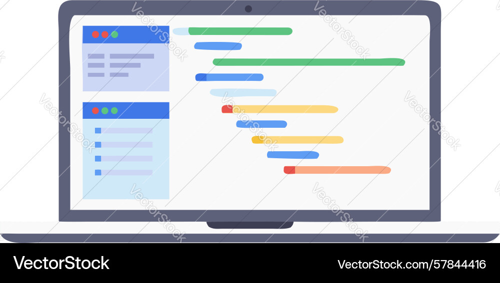 World map data visualization and global analytics vector image