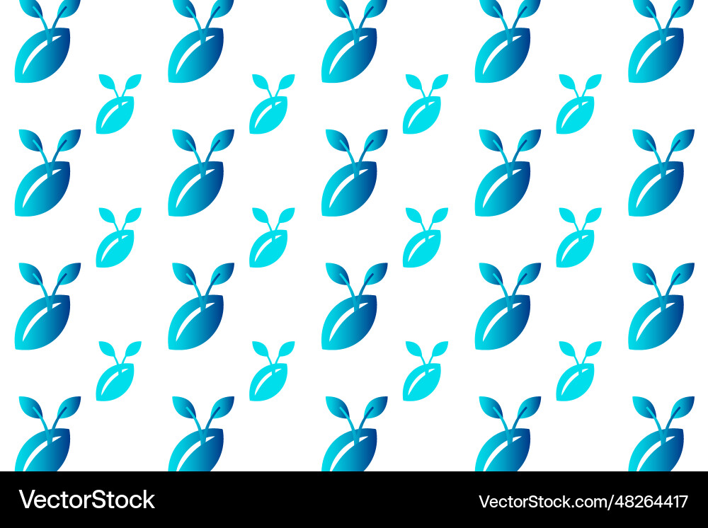 Abstract seed sprouting pattern background Abstract seed sprouting pattern background vector image