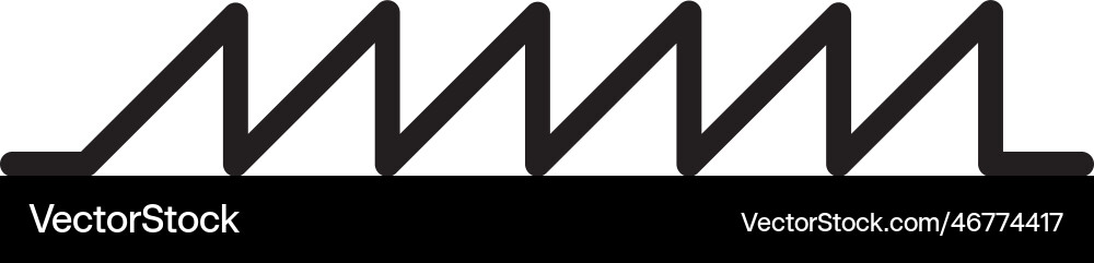 Border line geometric shape element horizontal Border line geometric shape element horizontal vector image