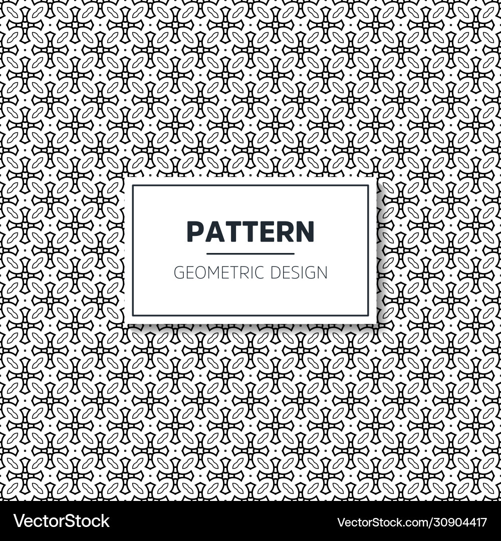 Seamless geometric pattern in op art design Seamless geometric pattern in op art design vector image
