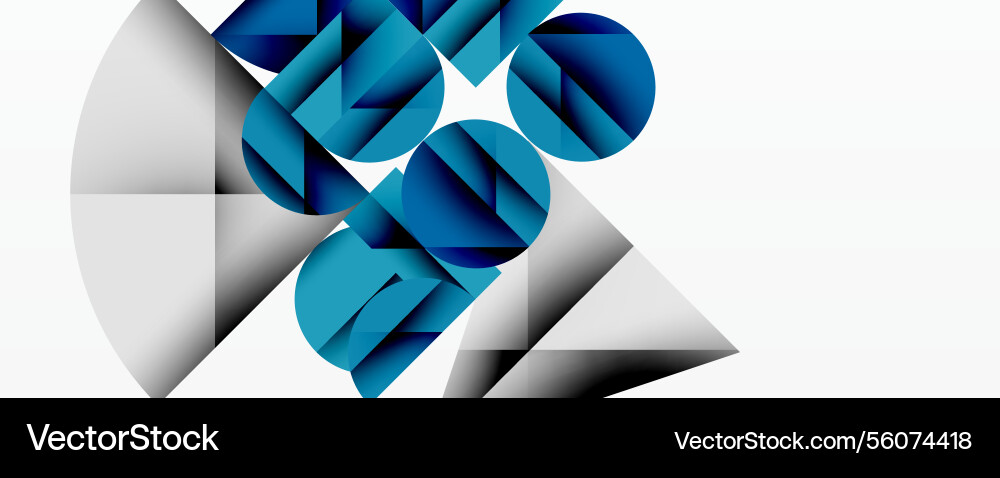 Abstract geometric design with intersecting Abstract geometric design with intersecting vector image