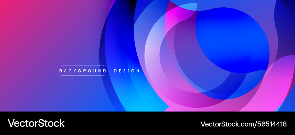 Abstract vibrant layers create dynamic gradient Abstract vibrant layers create dynamic gradient vector image