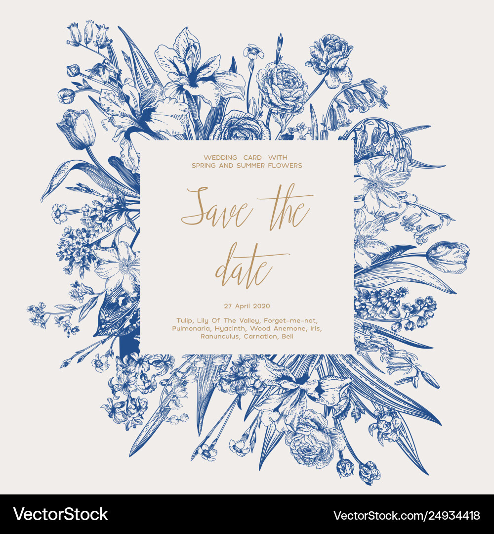 Frame with floral elements Frame with floral elements vector image
