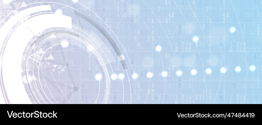 Abstract artificial intelligence cloud computing Abstract artificial intelligence cloud computing Vector Image