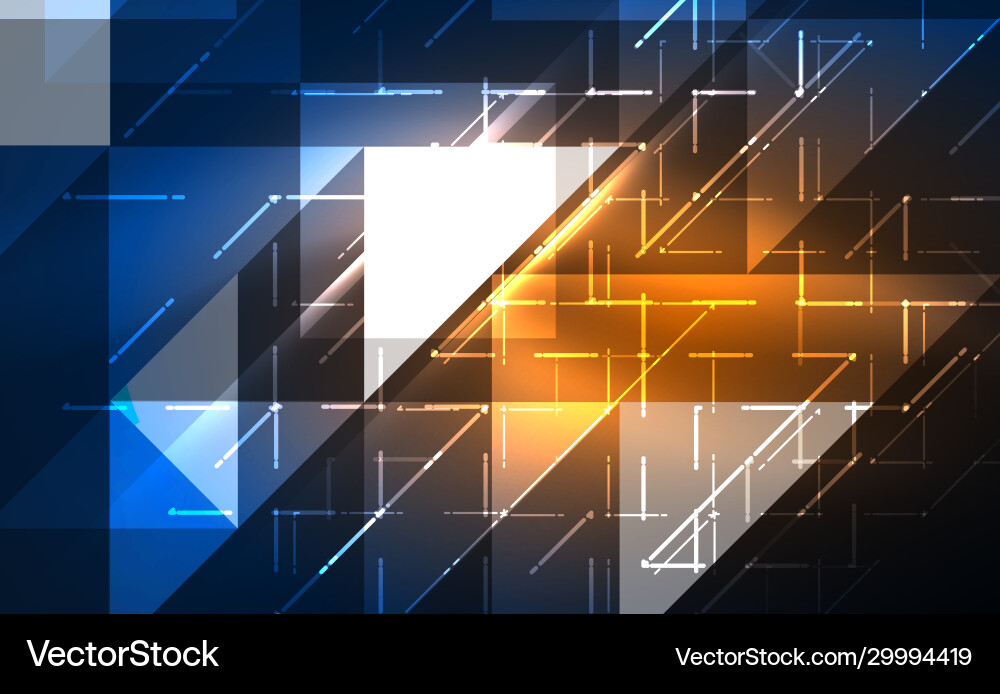 Abstract background mosaic triangle pattern Vector Image