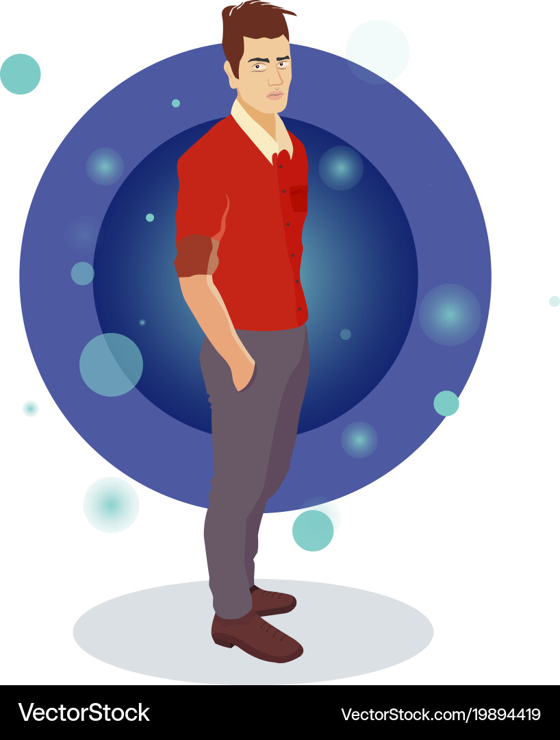 Cloud computing - devices connected to the vector image