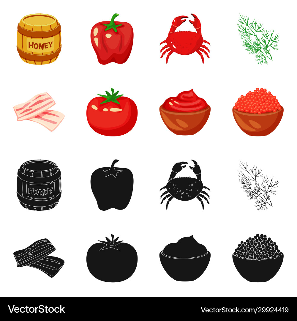 Isolated object taste and product icon Isolated object taste and product icon vector image