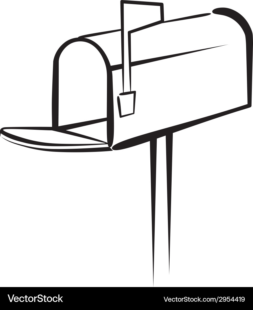 Mailbox Royalty Free Vector Image - VectorStock