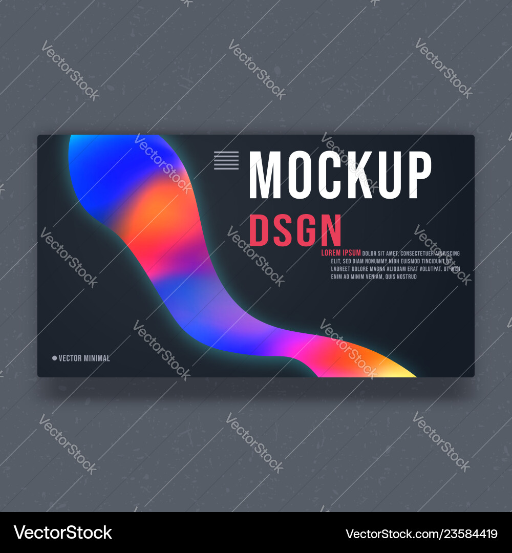 Mockup background template mock up minimal design Mockup background template mock up minimal design vector image