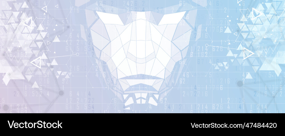 Abstract artificial intelligence cloud computing Abstract artificial intelligence cloud computing Vector Image