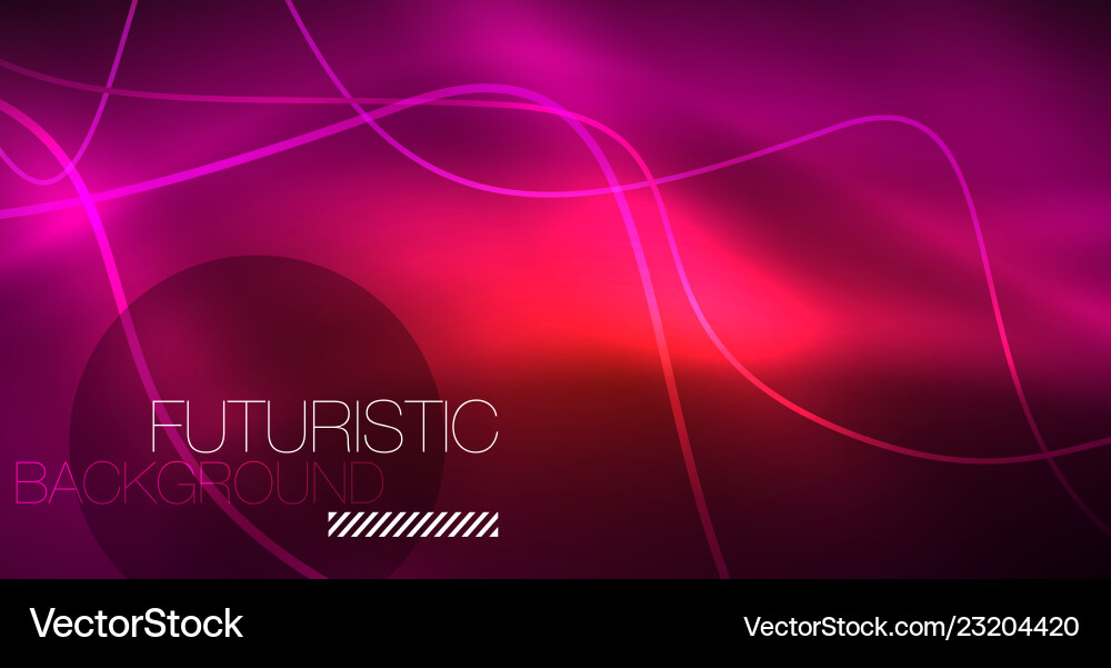 Abstract shiny glowinng color wave design element Abstract shiny glowinng color wave design element Vector Image