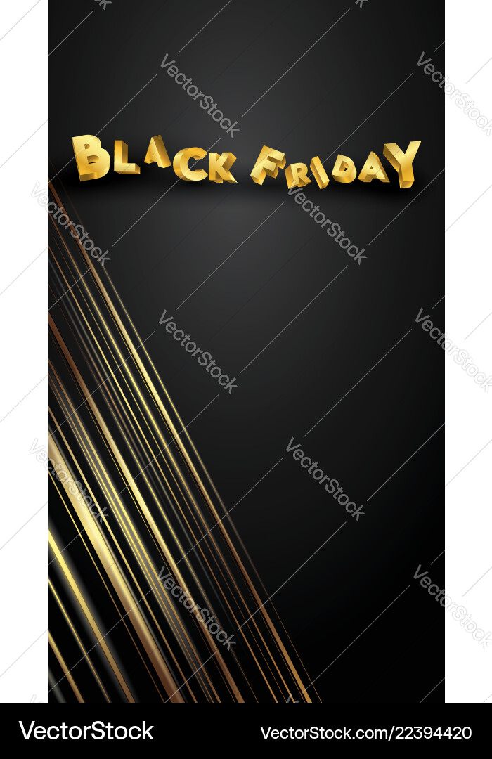 Black friday background layout Black friday background layout vector image
