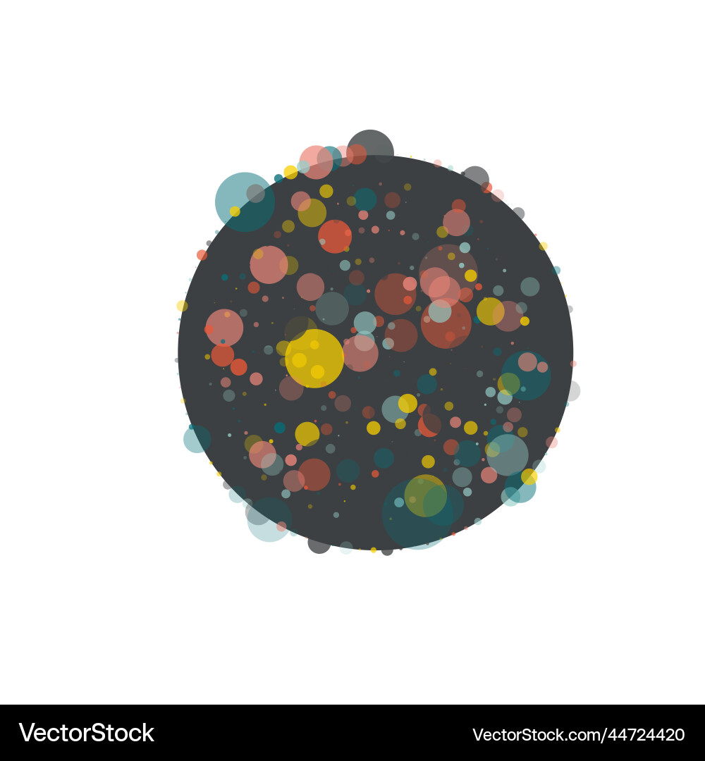 Halftone dots circles texture color abstract Halftone dots circles texture color abstract vector image