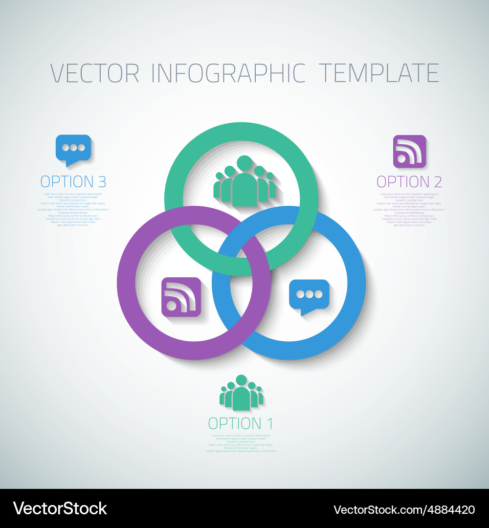 Web infographic template layout with icons could Vector Image