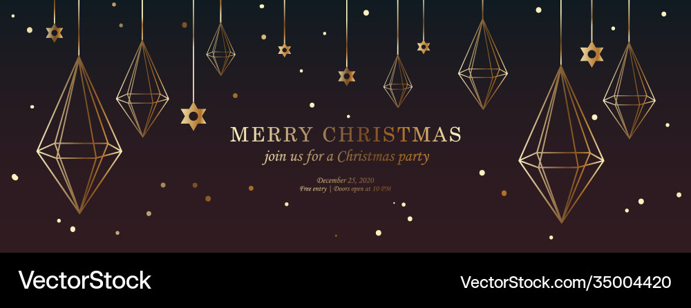 Weihnachtsbanner horizontale Webvorlage Weihnachtsbanner horizontale Webvorlage vektorbild