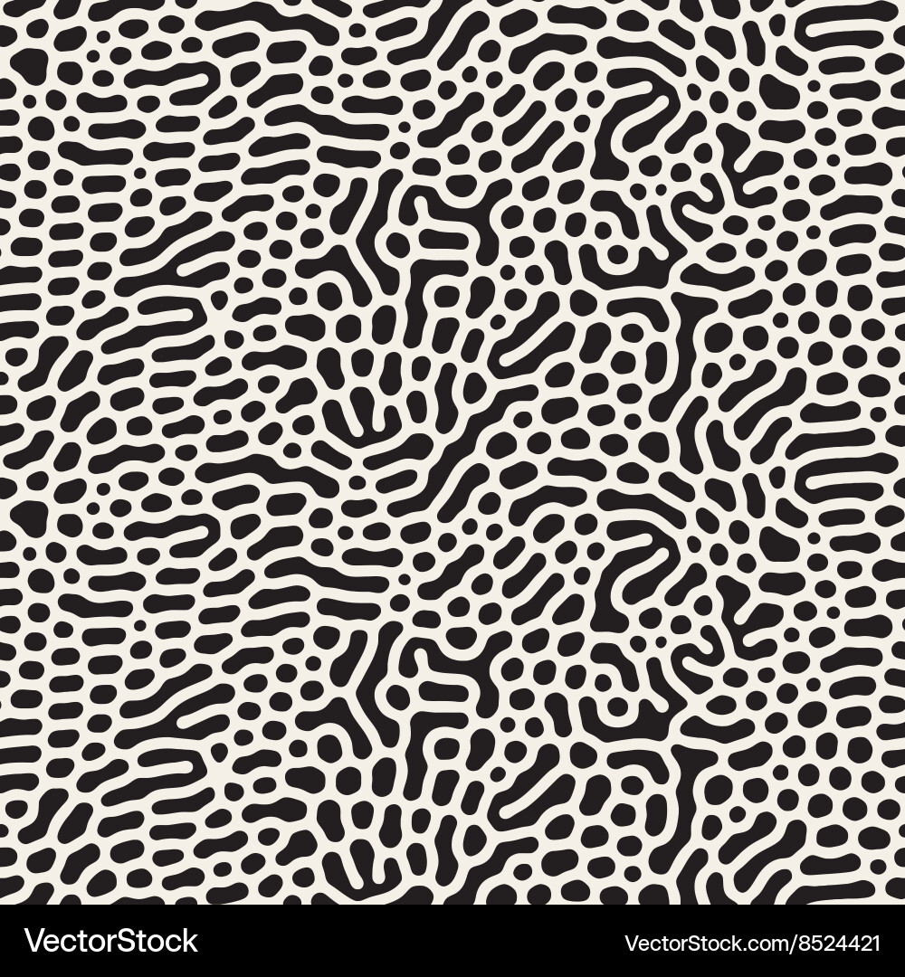 Abstract Rounded Foam Pattern vector image