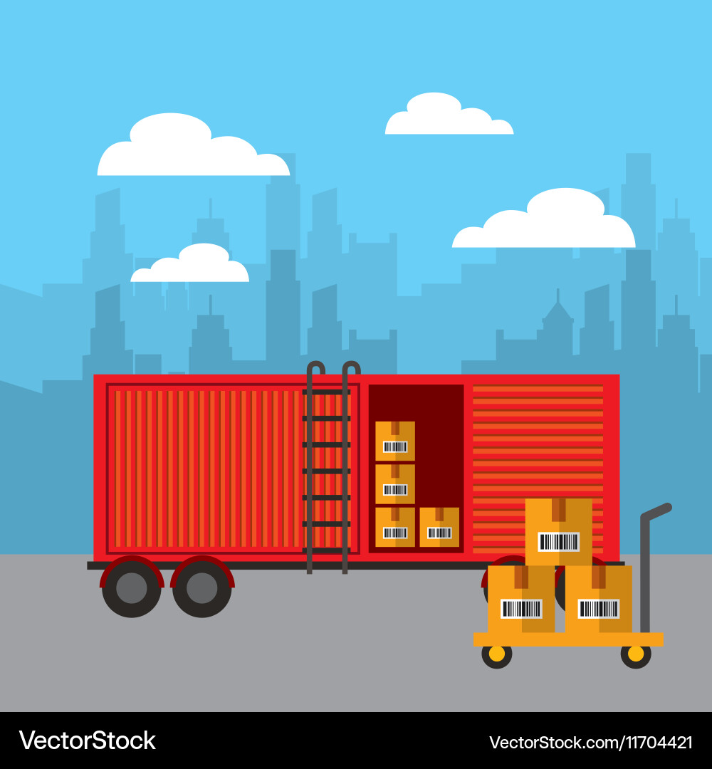 Export and import design vector image