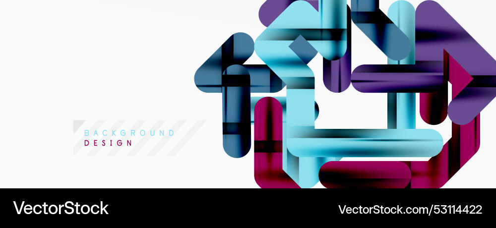 Abstract background - colorful lines composition Abstract background - colorful lines composition vector image