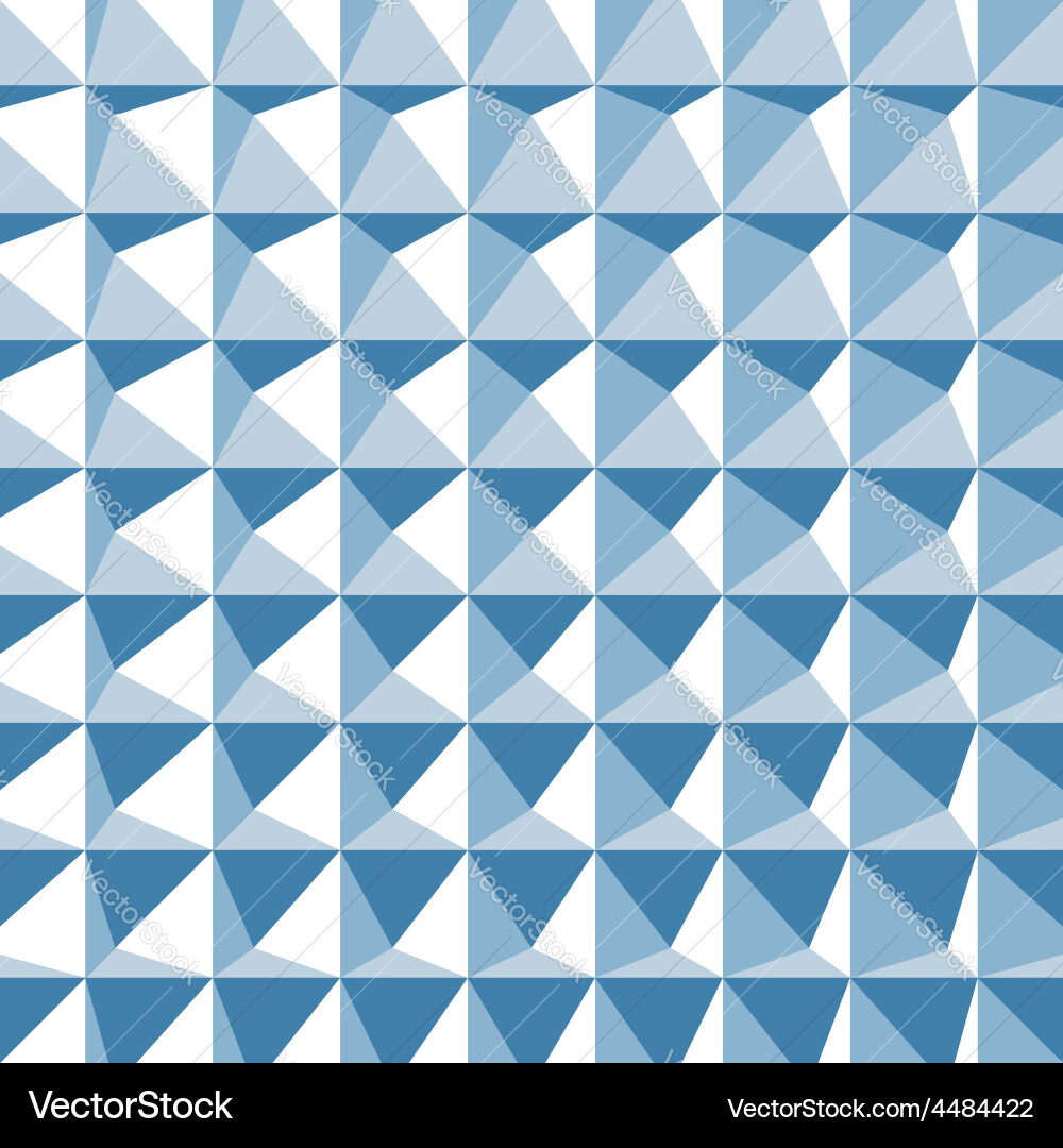 Complex 3D Polygonal Pattern Vector Image