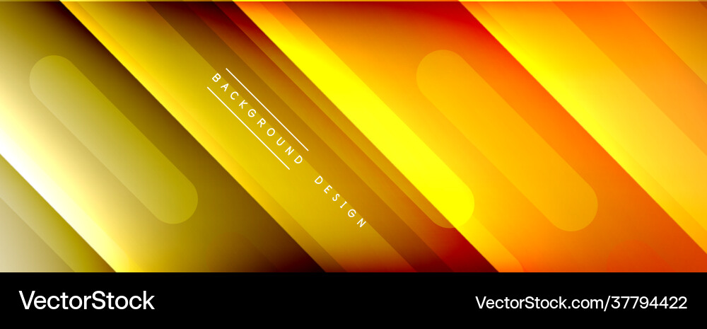 Dynamic lines abstract background 3d shadow Vector Image