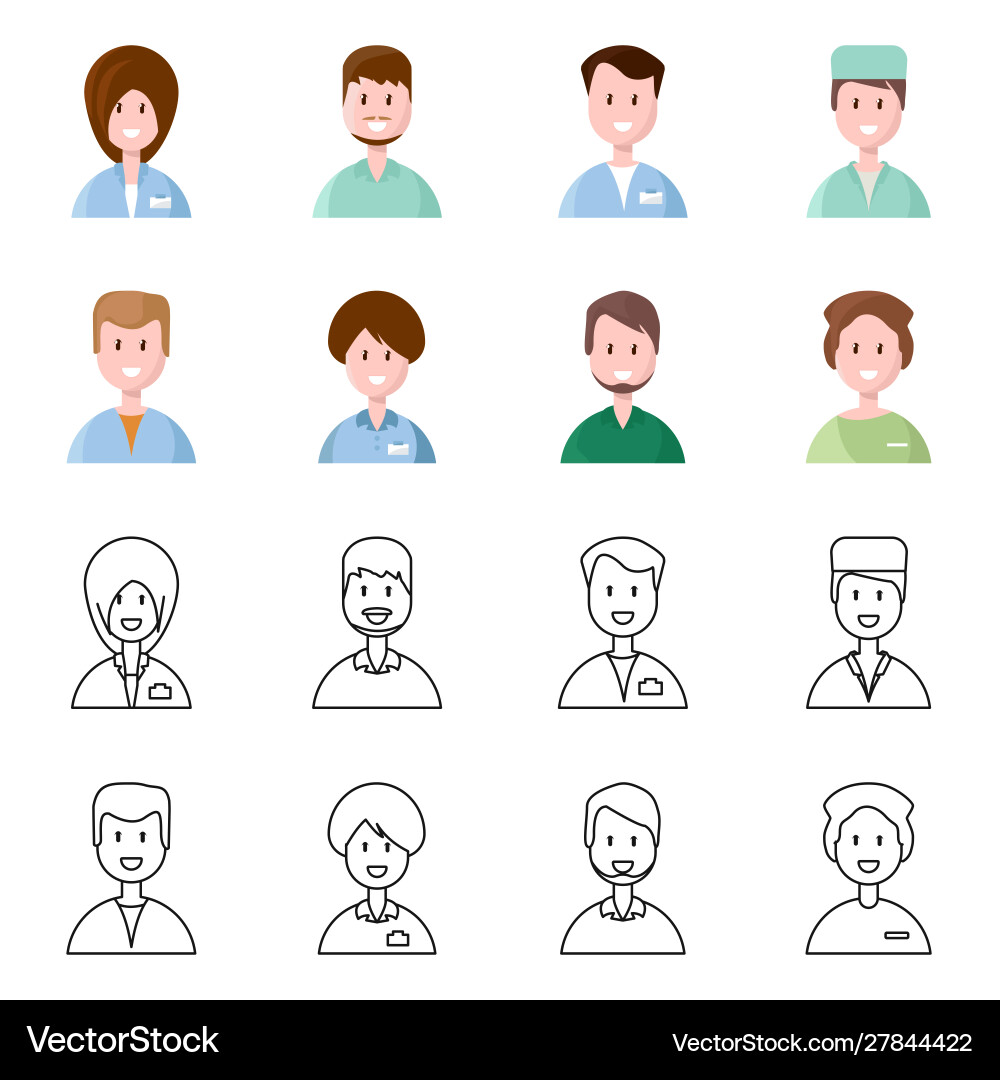 Medical and clinic icon Medical and clinic icon vector image