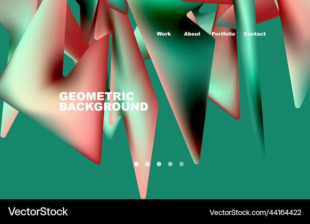 Shards shape composition abstract background web Shards shape composition abstract background web vector image