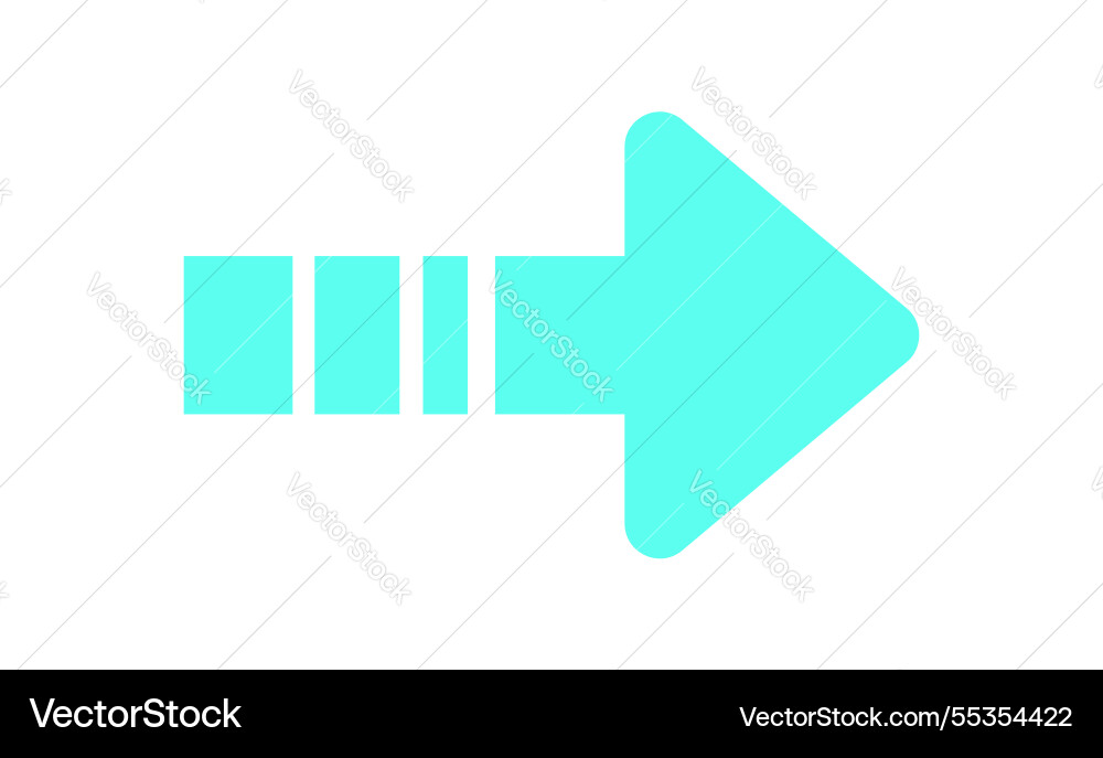 Y2k abstract arrow badge Y2k abstract arrow badge vector image