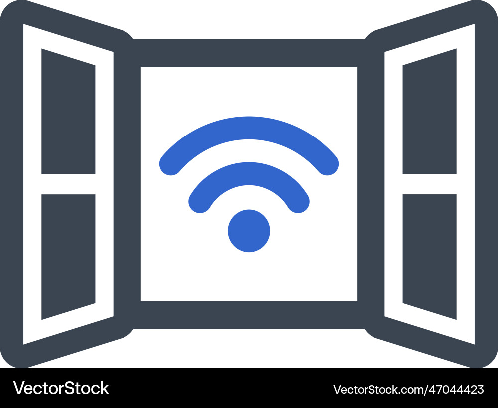 Automation window icon Vector Image