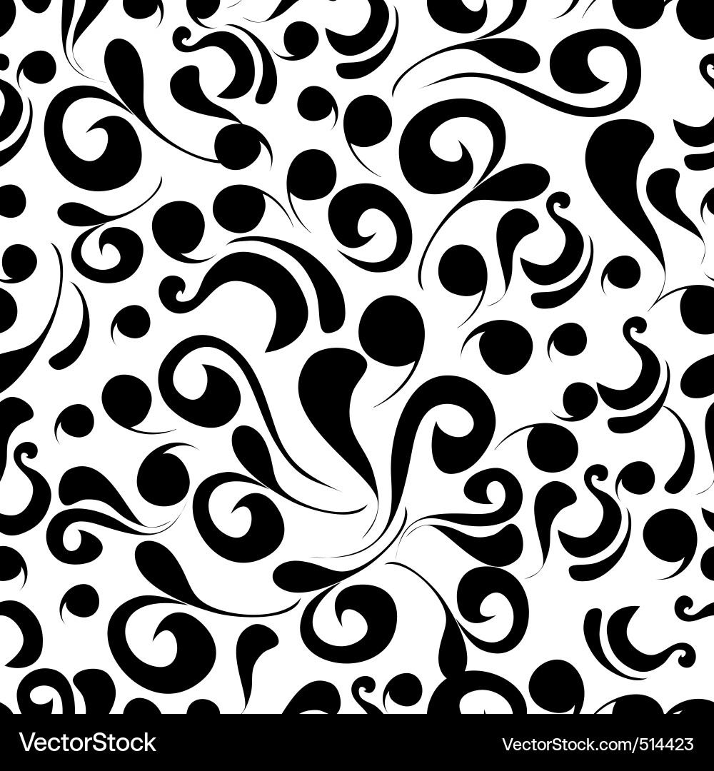 Elegant Floral Repeat Pattern vector image