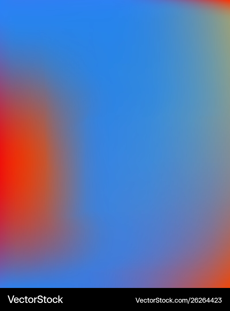 Gradient mesh painted in different colors Vector Image