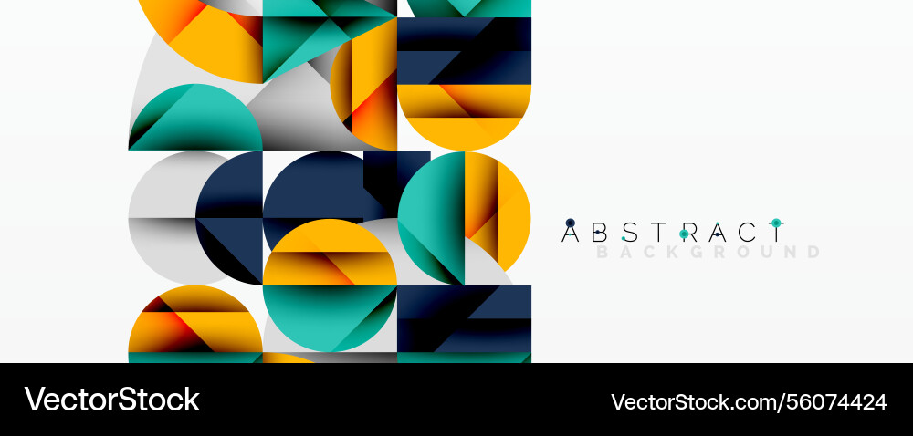 Abstract geometric design with intersecting Abstract geometric design with intersecting vector image
