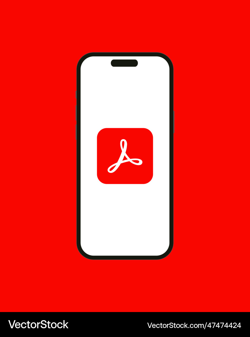 Kyiv ukraine - 13 june 2023 adobe acrobat logo Kyiv ukraine - 13 june 2023 adobe acrobat logo Vector Image