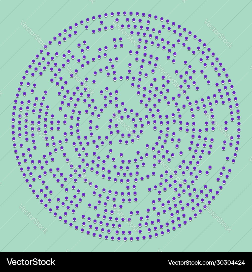 Random dots circles abstract speckles dotted Random dots circles abstract speckles dotted vector image