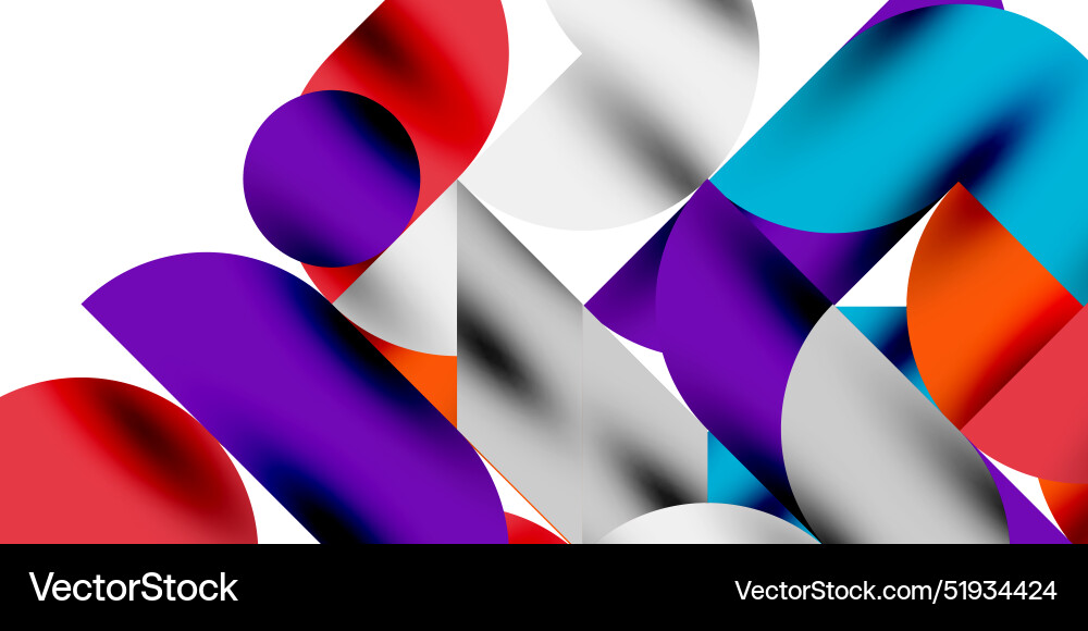 Shadow effect shiny circles and round triangles Shadow effect shiny circles and round triangles Vector Image