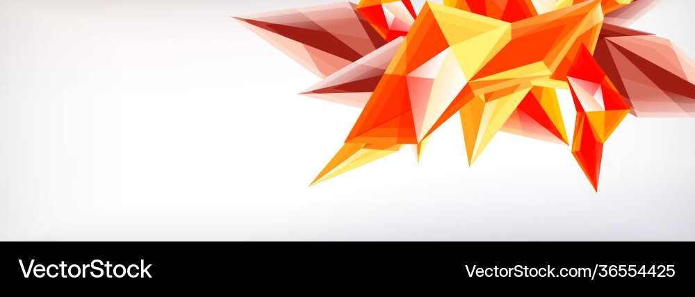 3d triangles and pyramids abstract 3d triangles and pyramids abstract vector image