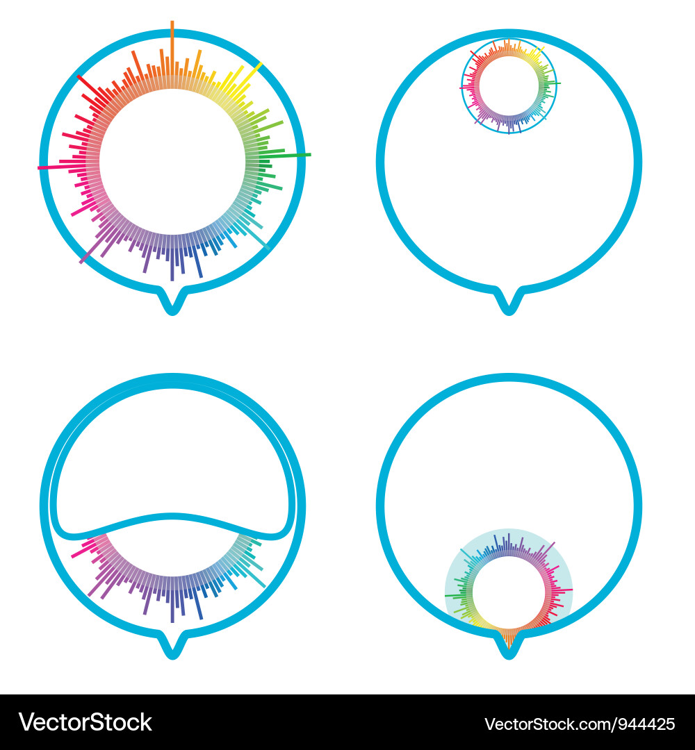 Abstract button stock vector image