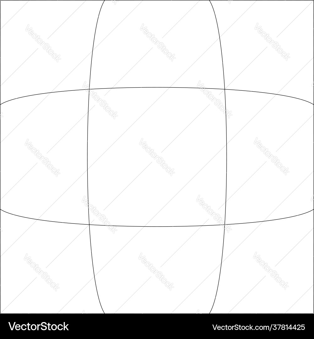Grid mesh lattice grating with distort deform Vector Image