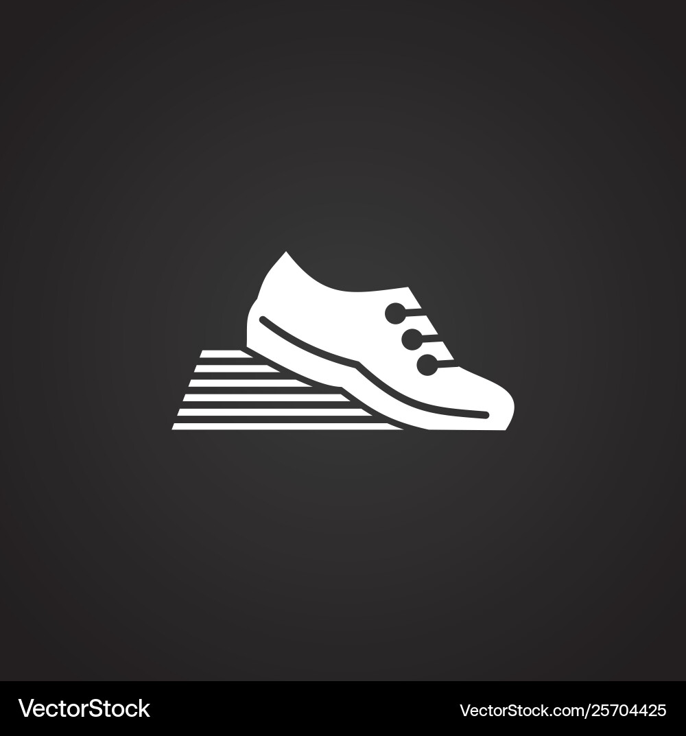 Performance icon on background for graphic and web Vector Image