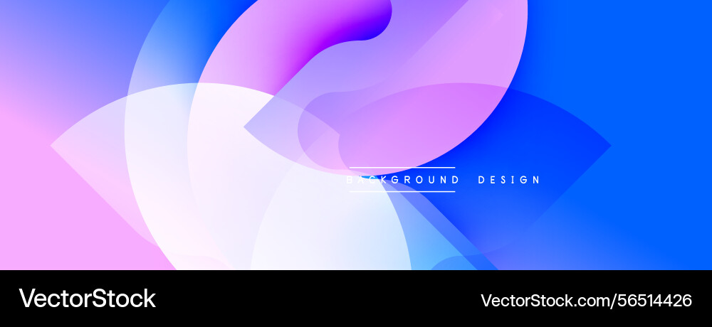 Abstract gradients blend creating dynamic curves Abstract gradients blend creating dynamic curves vector image