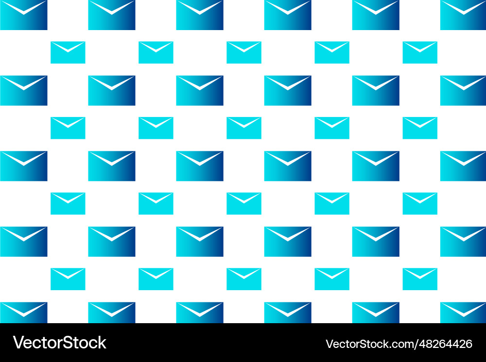 Abstract send email pattern background Abstract send email pattern background vector image