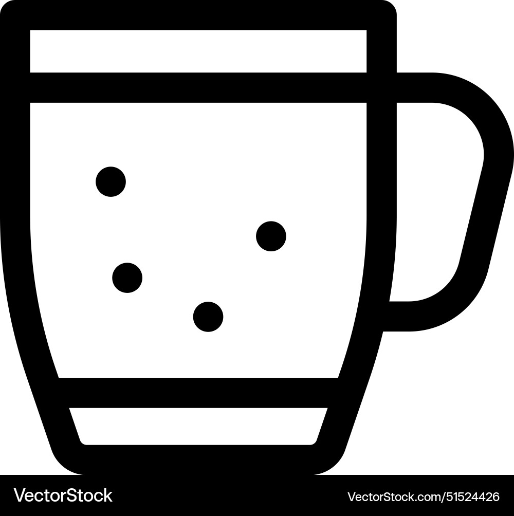 Beer icon thin linear style design isolated Beer icon thin linear style design isolated vector image