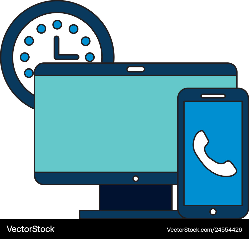 Operator call center service Operator call center service Vector Image