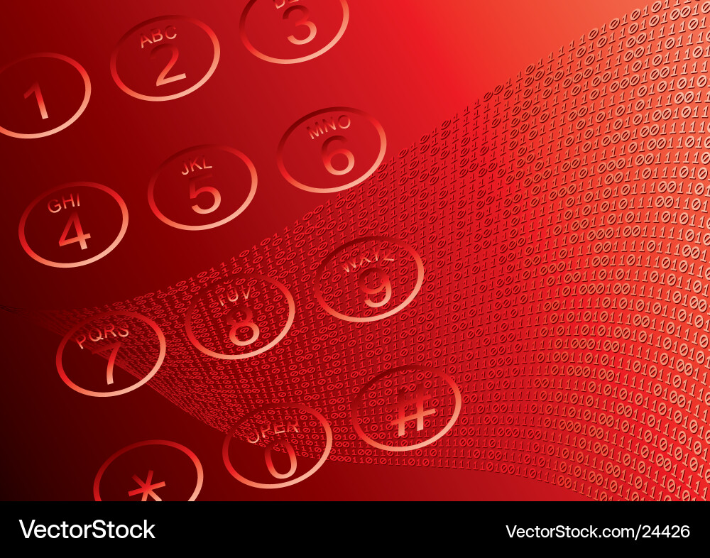 Red background Vector Image