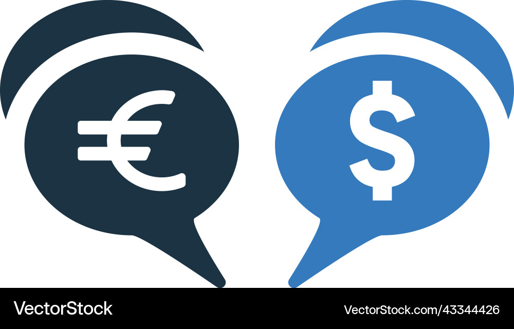 Transaction swift communication icon simple Vector Image