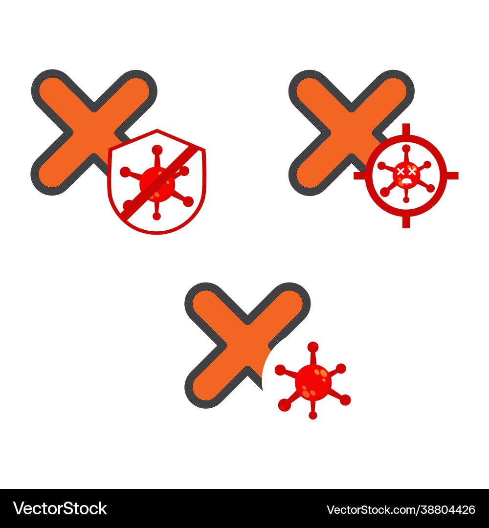 Virus with delete design data security warning Virus with delete design data security warning vector image