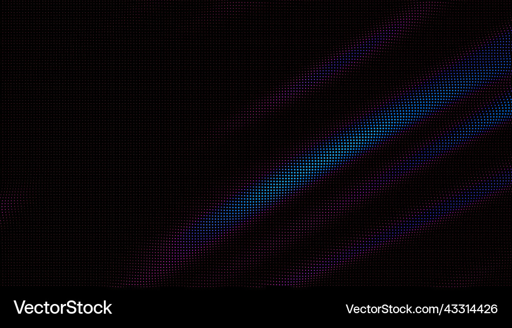 Waves of colorful points digital data splash Waves of colorful points digital data splash vector image
