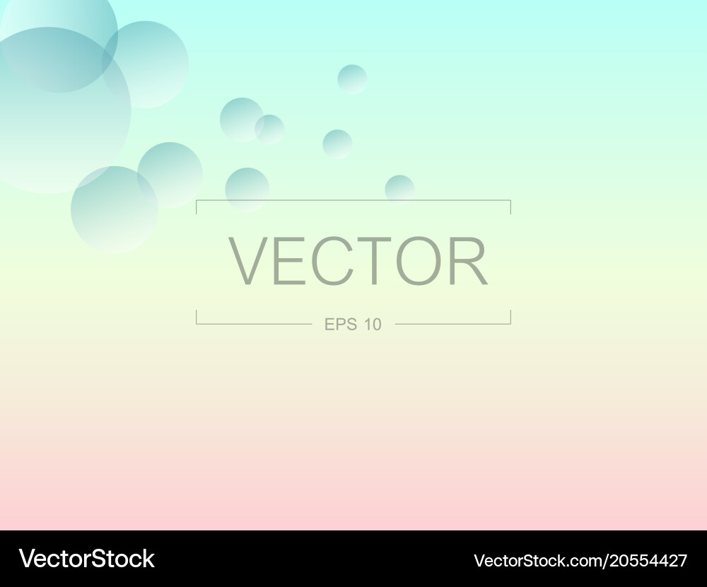 Screen gradient with modern abstract background Vector Image