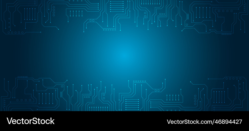 Technology background with hi-tech digital data Technology background with hi-tech digital data vector image